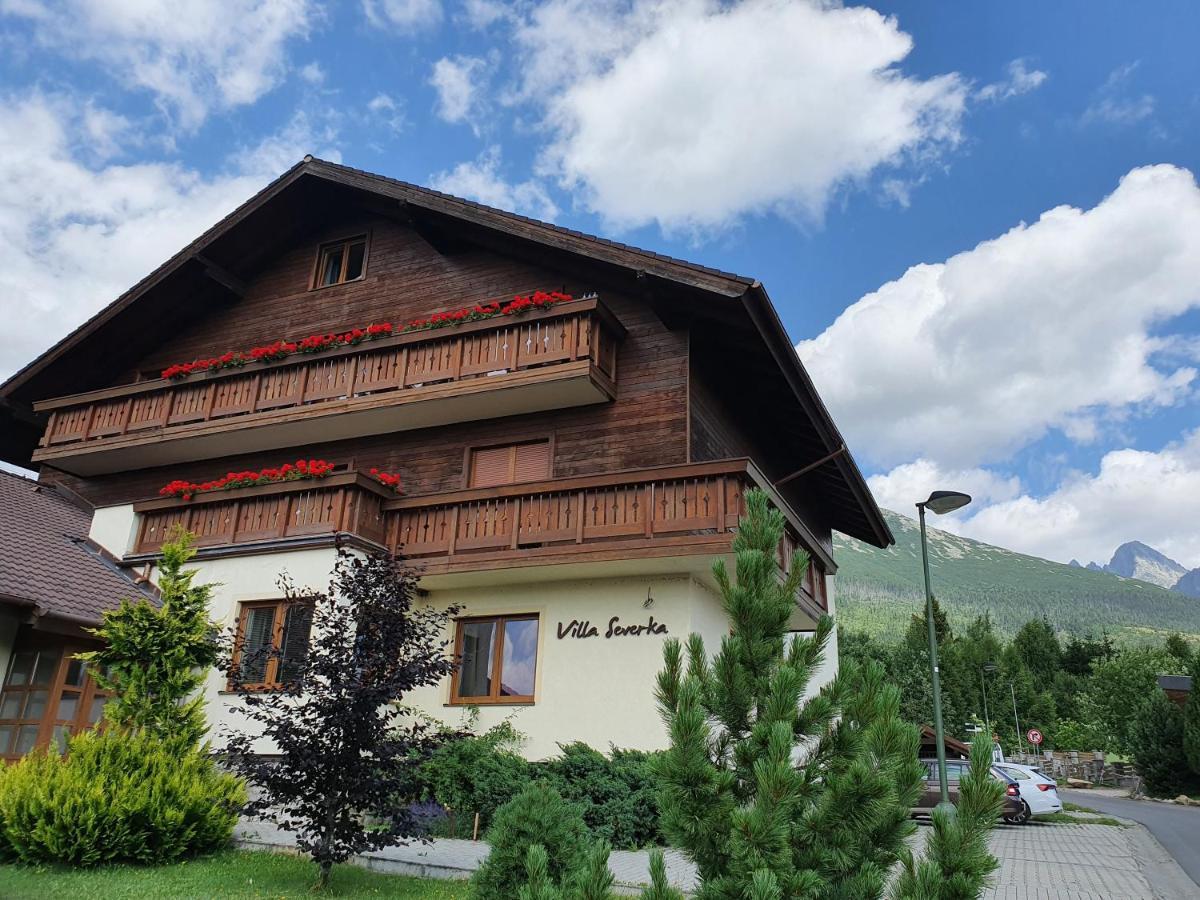 Apartmány Villa Severka Vysoké Tatry Esterno foto