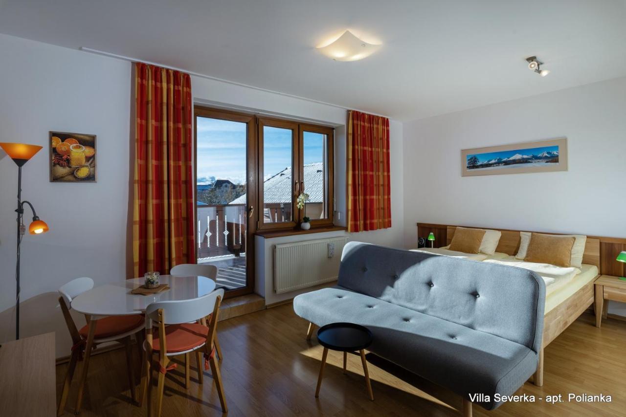 Apartmány Villa Severka Vysoké Tatry Esterno foto