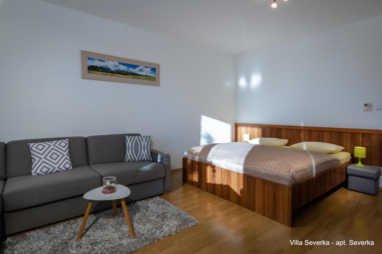 Apartmány Villa Severka Vysoké Tatry Esterno foto