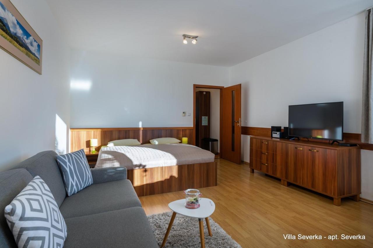 Apartmány Villa Severka Vysoké Tatry Esterno foto